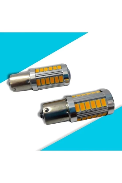 Tiger Marketing 93 Led Turuncu Ampul Mercekli 12 V Tek Duy