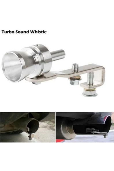 Space Egzoz Ucu Aparatı Islık Sesli Büyük / Eguc519 - Resim 4