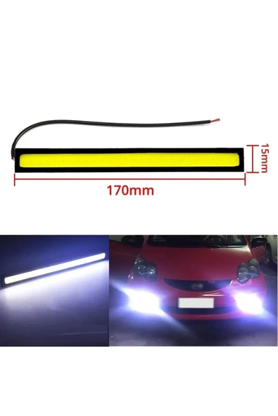 Tiger Marketing Gündüz Ledi Farı Su Geçirmez Gündüz Ledi Beyaz Sis Ledi 14cm - 4