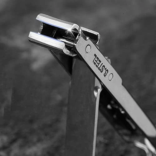 Haircraft PAT Katlanabilir, tırnak makası, paslanmaz çelik, törpülü - Resim 5