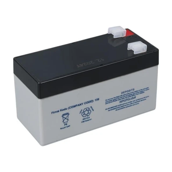 Yokohama YH-121.3 12 Volt - 1.3 Amper Akü (97X43x52 Mm ) - Resim 6