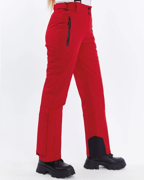 Mapamyumco Kadın Kayak Pantolon-KIRMIZI - Resim 7
