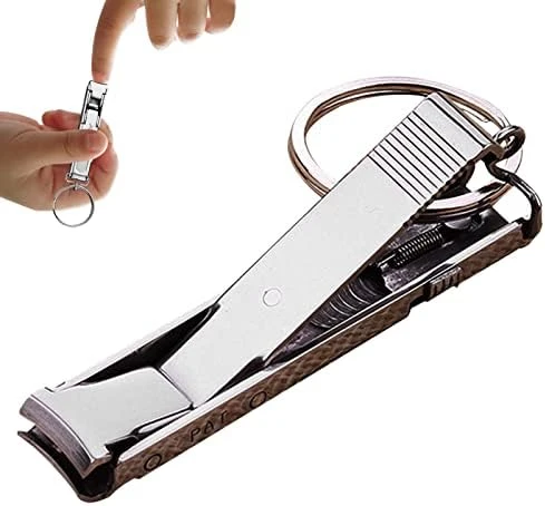 Haircraft PAT Katlanabilir, tırnak makası, paslanmaz çelik, törpülü ürün görseli 1