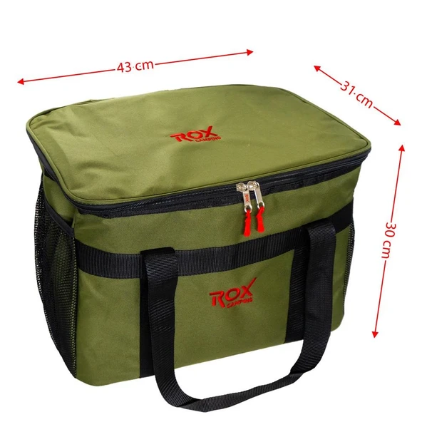 ROX Camping Termos Termal Kamp Piknik Çantası 38 Litre - 4