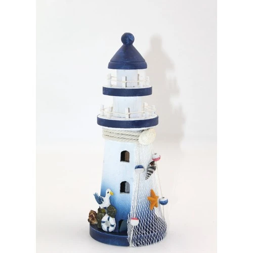 Periboia Ahşap Marin Deniz Feneri Model 4 ürün görseli