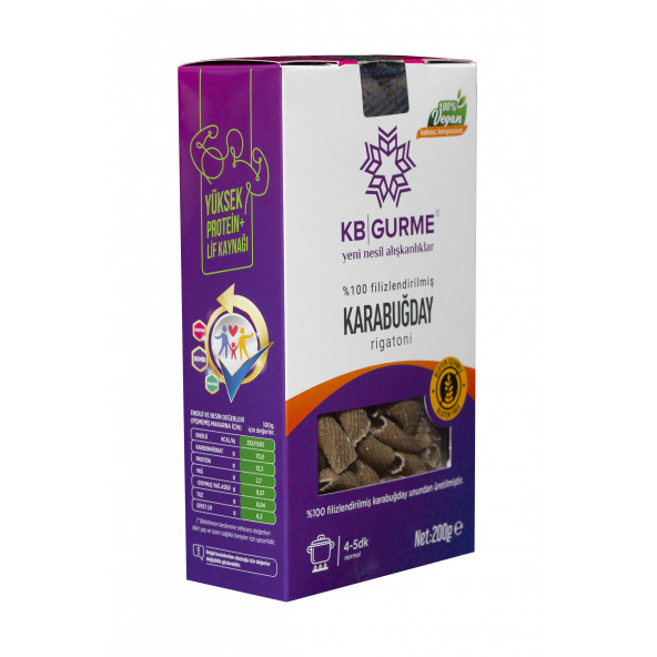 Glutensiz & Vegan Filizlendirilmiş Karabuğday Makarna 200 gr