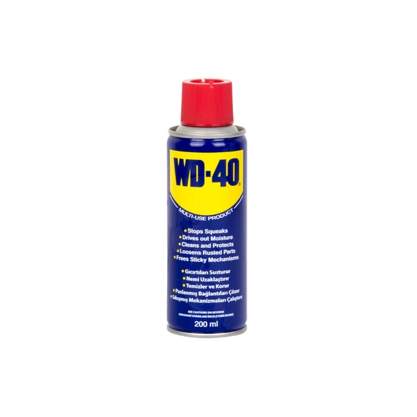 WD-40 Yağlayıcı ve Pas Sökücü 200 ml