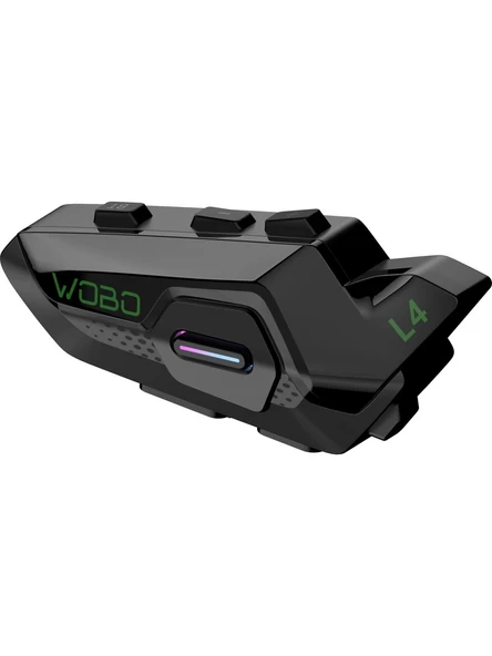 Wobo L4 4 Kişilik Motosiklet Kask Bluetooth Intercom Kulaklık Seti - 3
