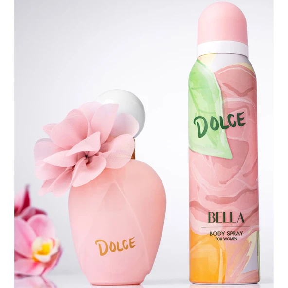 Dolce Bella EDT 100 ml Kadın Parfüm + Bella Deodorant Seti - 2