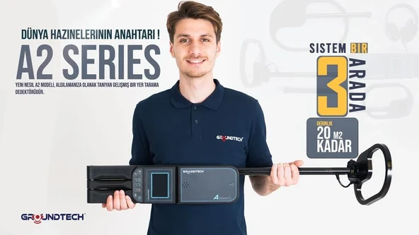 Groundtech A2 Serisi 3D Yeraltı Görüntüleme Dedektörü