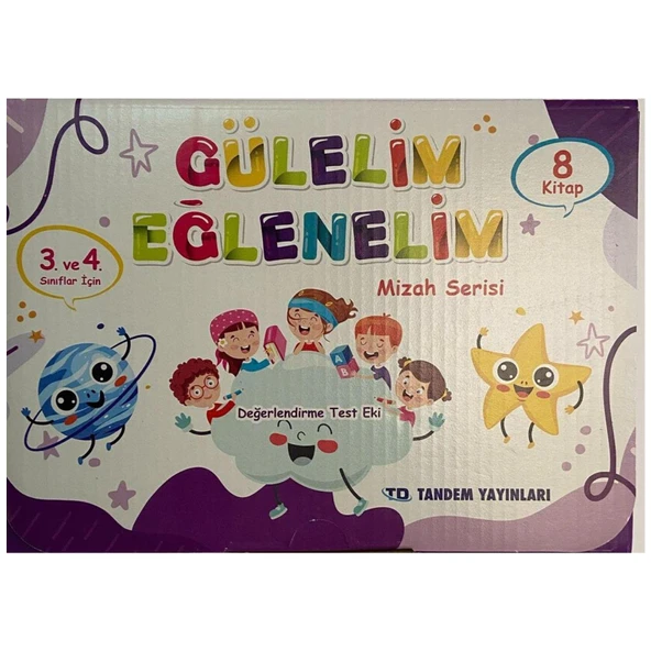 TANDEM YAYINLARI GÜLELİM EĞLENELİM( 3.VE 4.SINIF )KİTAP KUTULU OKUMA  SETİ