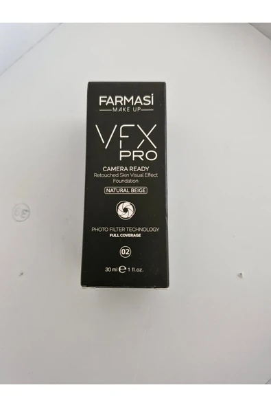 Farmasi Vfx Pro Fondöten Natural Beige 02 30 ml