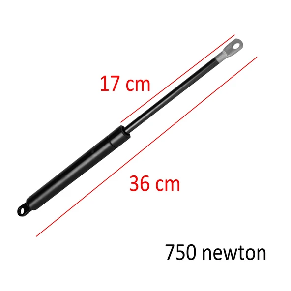 Baza Makası Gazlı Amartisör Pistonu 750 Newton 36 cm Baza Üst Kapak Kaldırma Mekanizması 2 Adet - 2