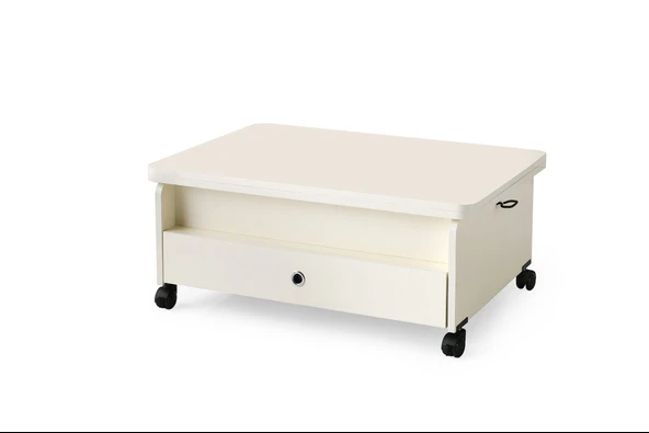 SEFA HOME ÇEKMECELİ TEKERLEKLİ SİHİRLİ SEHPA 106R - 9