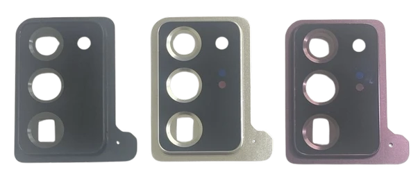 Samsung Note 20 Ultra Çerceveli Kamera Lens Camı Full