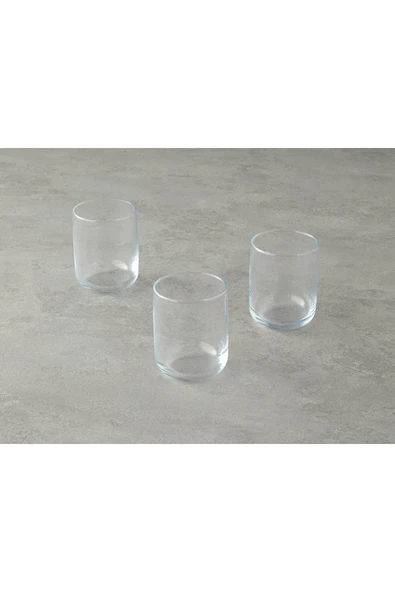 English Home Sare Cam 3'lü Meşrubat Bardağı 270 ml