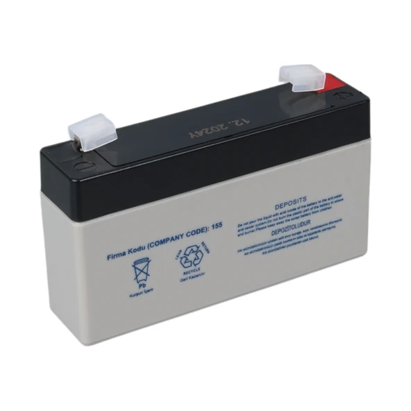 Yokohama YH-61.3 6 Volt - 1.3 Amper Akü (98X25x52 Mm) - 2