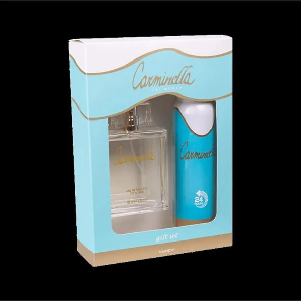 Carmina Carminella EDT 100 ml + Deo Sprey 150 ml Kadın Parfüm Seti - Resim 3