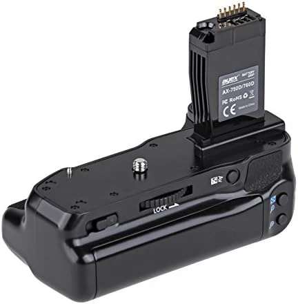 Ayex, Canon EOS 750D, 760D, 8000D İçin AX-750D Battery Grip, BG-E18 - 5