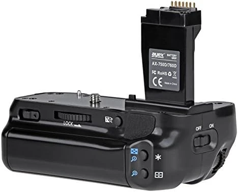 Ayex, Canon EOS 750D, 760D, 8000D İçin AX-750D Battery Grip, BG-E18 - 4