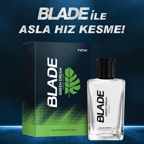 Blade Green Dream EDT Erkek Parfüm 70 ml - Resim 2