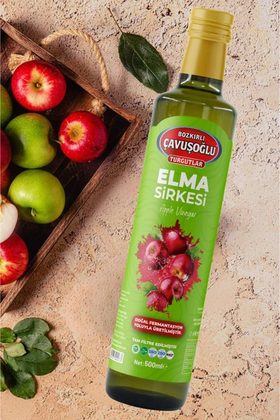Elma Sirkesi Doğal Fermantasyon 500ml - 5