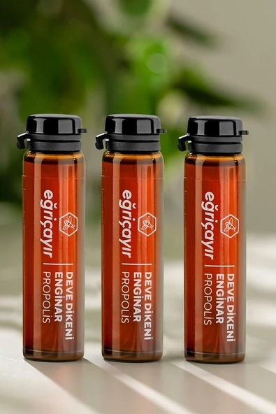 Deve Dikeni Enginar Propolis Ampul Takviye Edici Gıda - Resim 5