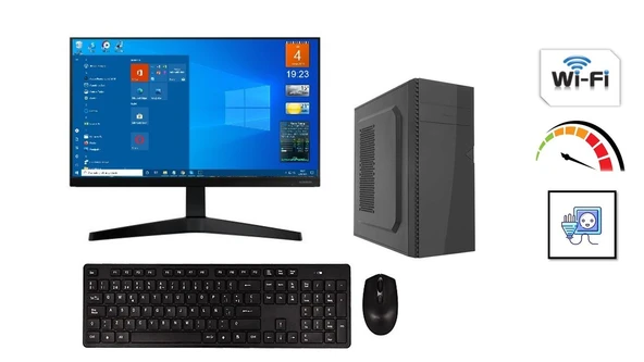 DAGMOR BN2015257 İNTEL İ5 10400 16GB DDR4 500GB M2 NVME 23.8'' LED EKRAN SET + WİFİ OFİS BİLGİSAYARI