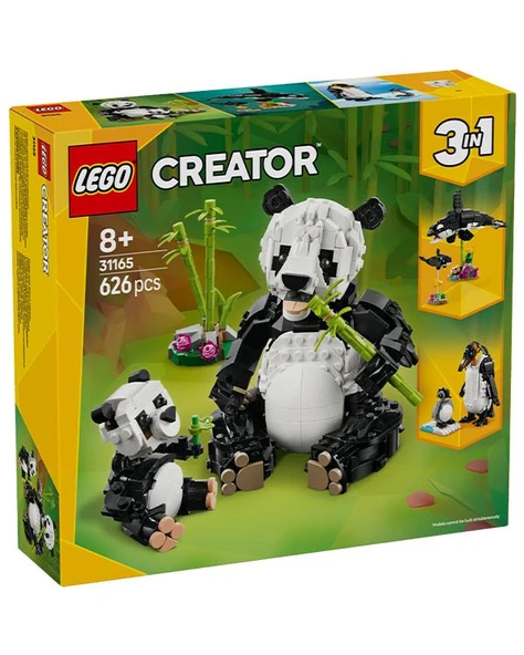 Lego Creator 3 ü 1 Panda Ailesi 31165