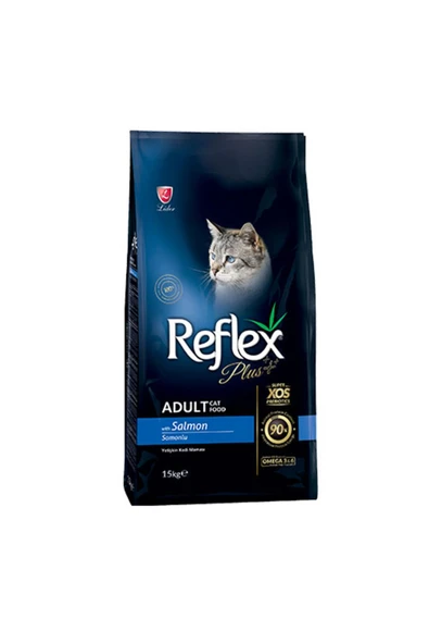 Reflex Plus Somonlu Yetişkin Kedi Maması 15 Kg