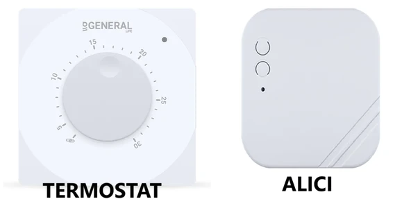 General Life Aruna HT10S Rf Kablosuz Oda Termostatı - 5