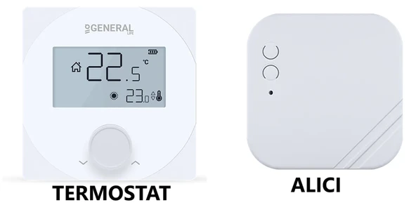 General Life Aruna HT25S Rf Smart Wi-fi Kablosuz Akıllı Oda Termostatı Tuya Destekli - 3