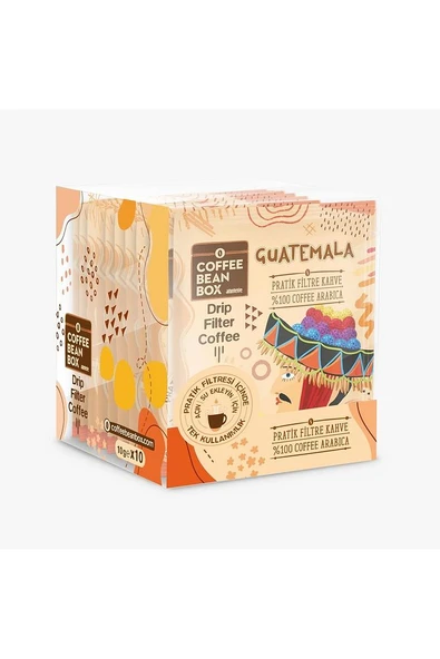 Guatemala Pratik Filtre Kahve 10 gr X 10 Adet Aç-iç-at - 6