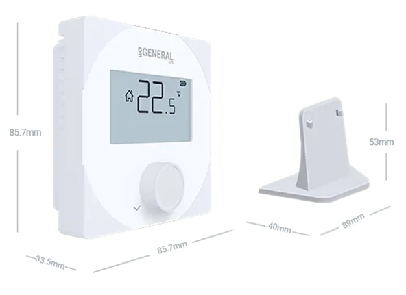 General Life Aruna HT25S Rf Smart Wi-fi Kablosuz Akıllı Oda Termostatı Tuya Destekli - 2