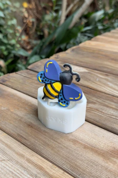 Kar Tanesi Mini Dörtlü Silikon Mum Kalıbı - 3