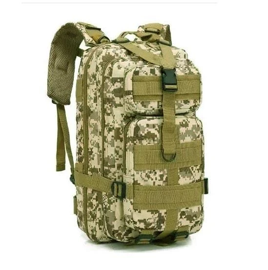 Single Sword 25 L Taktik Outdoor Kamp Seyahat Sırt Çantası - 9