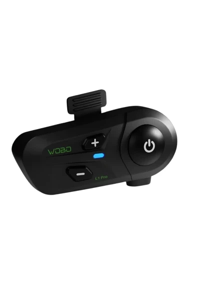 WOBO L-1 PRO Tek Kişilik Motosiklet Kask Bluetooth Intercom Kulaklık Seti - 2