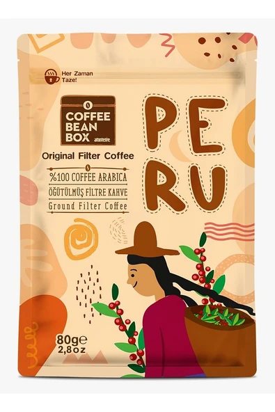Peru Filtre Kahve 10 x 80 gr Ekonomik Paket - 2