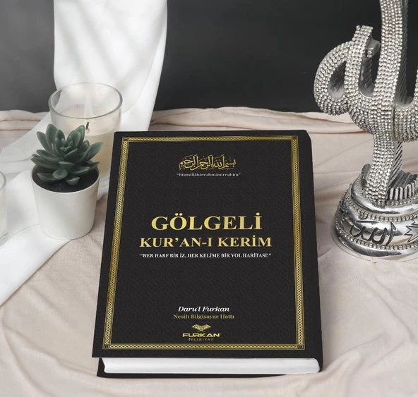 Gölgeli Kuranı Kerim ve Yazı Mushafı - Hafızlar için Arapça El Yazısı Pratik Kitabı Siyah - 2