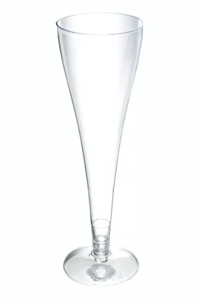 Beysüs Plastik Şampanya Kadehi 6'lı 120 ml - 2