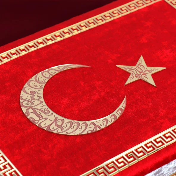 Furkan Hediyelik Bayraklı Kuranı Kerim Seti - 5