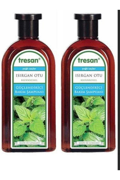 Isırgan Otu Bakım Yağlı Saçlar İçin 300 ml X 2 Adet Şampuan