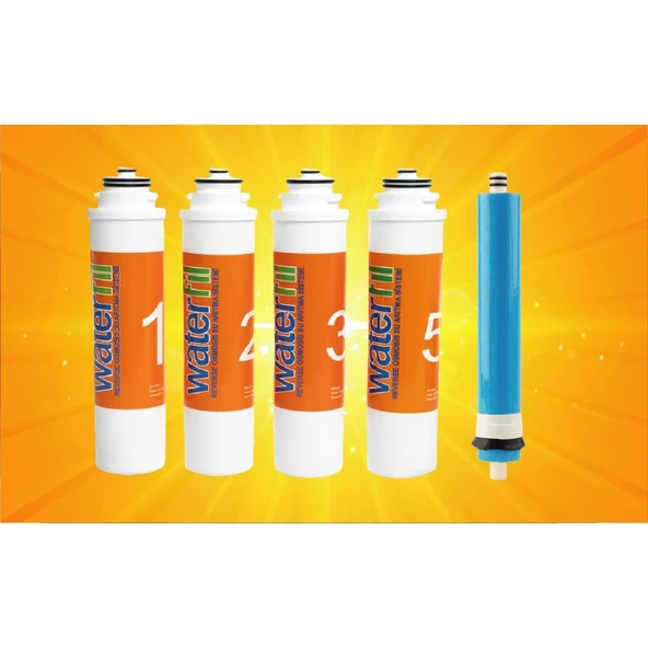 Waterlife Filtre 5 'Li Set Waterlife Su Arıtma Filtresi Uyumlu 533715558 ürün görseli 1