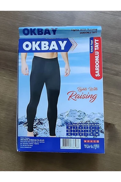 Mia Okbay Erkek Şardonlu Termal İçlik Tayt Kutulu - 2