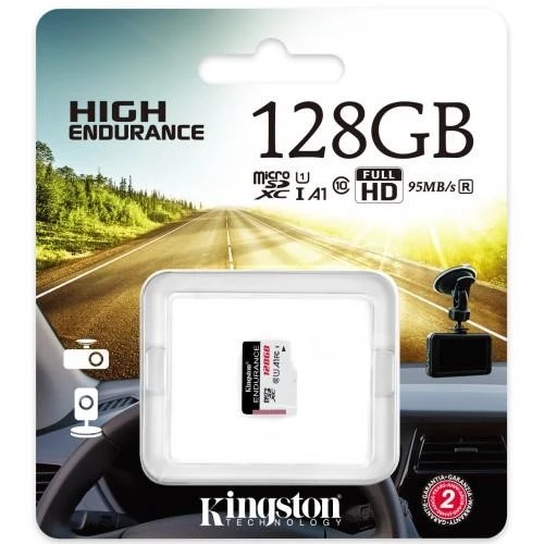 <![CDATA[KINGSTON MicroSD 128GB ENDURANCE SDCE/128GB Class10 Hafıza Kartı]]>