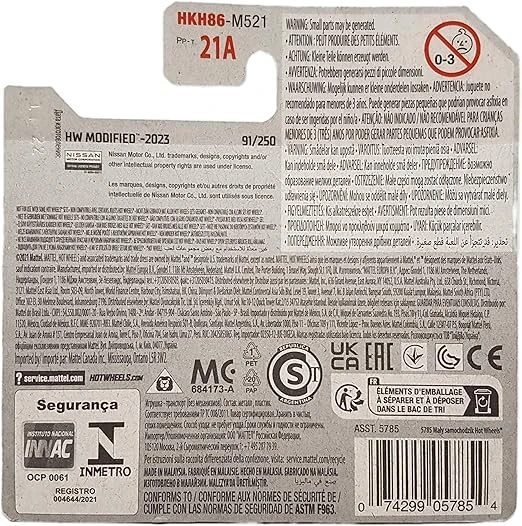 Hot Wheels - Nissan Leaf Nismo RC_02 - HW Modified 4/5 - HKH86 - Short Card - 4