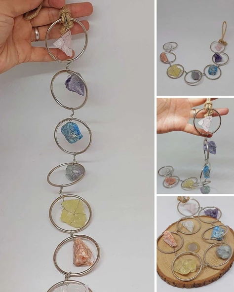 7 Çakra Sembollü Rüzgar Çanı (55868)