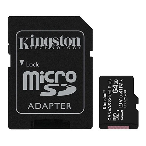 <![CDATA[KINGSTON MicroSD 64GB SDCS2/64GB Hafıza Kartı]]>