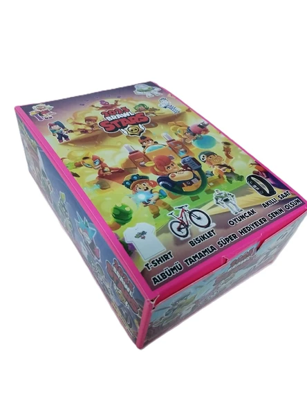 Hayal Sepeti 360 KART+ 60 STİCKER Brawl Stars 2025 Yeni BÜYÜK KUTU TÜM SERİ - 2