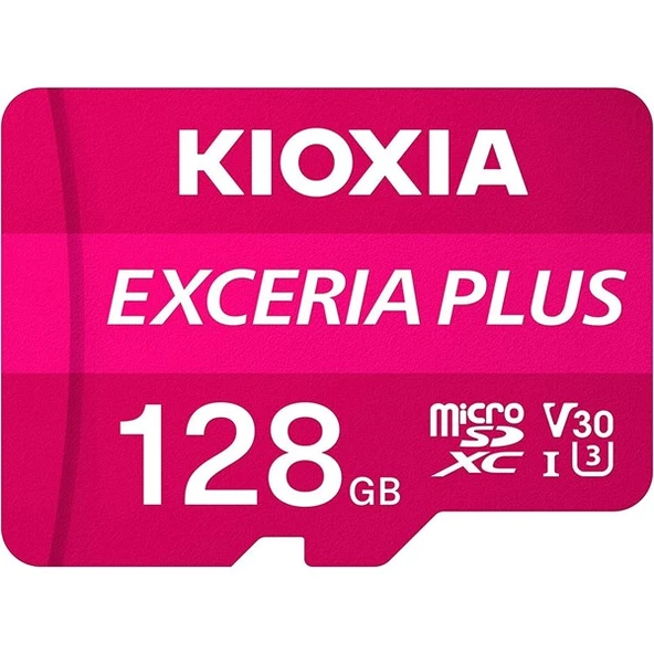 <![CDATA[KIOXIA 128GB Exceria Plus LMPL1M128GG2 Microsd Hafıza Kartı]]>